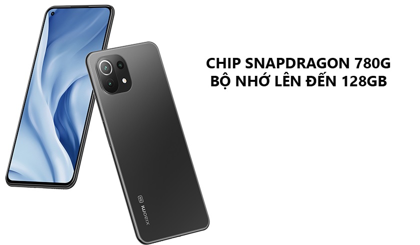 Đánh giá Xiaomi Mi 11 Lite 5G - Chip Snapdragon 780G mạnh mẽ
