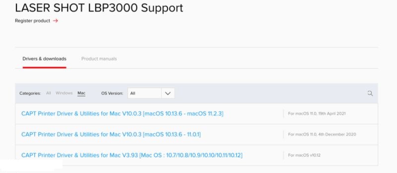 Hướng dẫn cài driver máy in canon 2900 cho Macbook