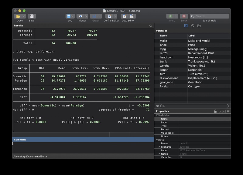 Lợi ích khi sử dụng Stata trên Macbook