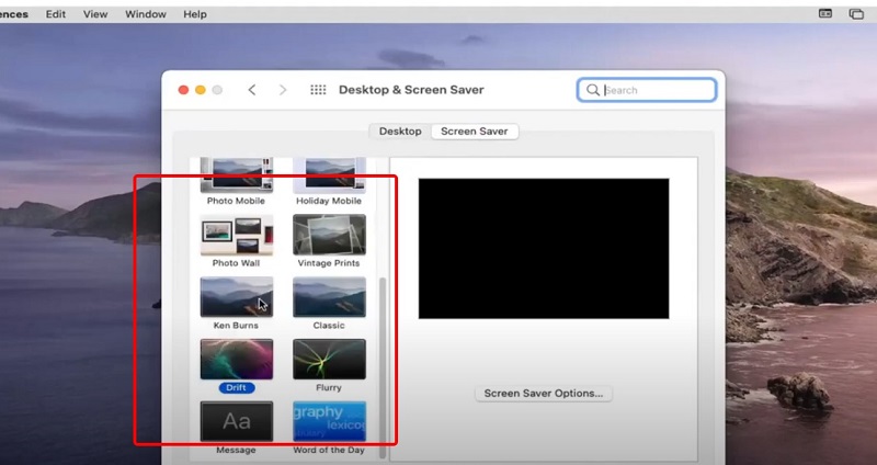 Cách tùy chỉnh trình bảo vệ màn hình trên Macbook