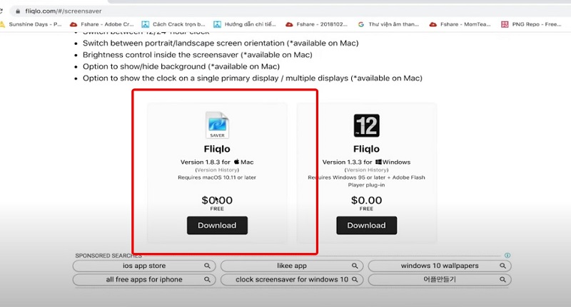 Cài đặt màn hình chờ Macbook đồng hồ siêu đẹp