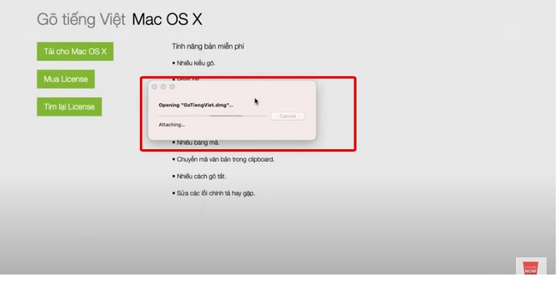 Sử dụng phần mềm gõ tiếng việt trên macbook