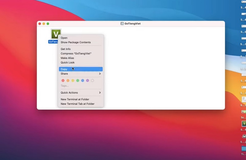 Sử dụng phần mềm gõ tiếng việt trên macbook