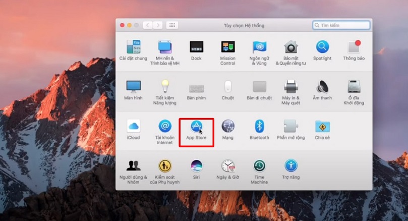 Cập nhật hệ thống và driver trên macbook