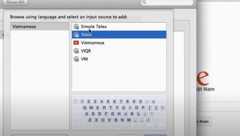 Cách giải quyết không gõ được tiếng Việt trên Macbook