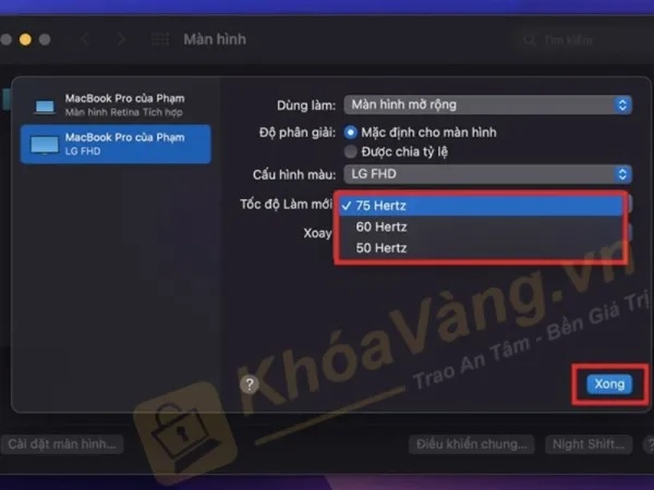 Cách khắc phục Màn hình macbook bị nhiễu