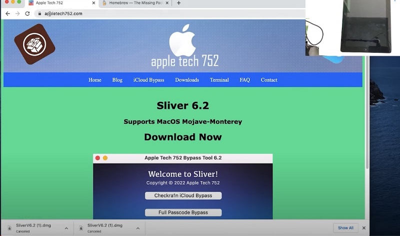 Sửa lỗi khóa kích hoạt iPad trên macOS