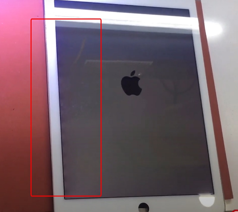 Dấu hiệu màn hình iPad bị đốm đen