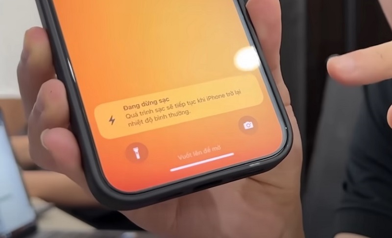 Cách bật/tắt cảnh báo nhiệt độ iPhone