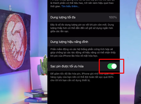 Khắc phục iPhone X sạc 80% không vào pin