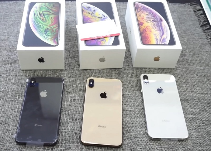 iPhone XS Max có mấy màu?