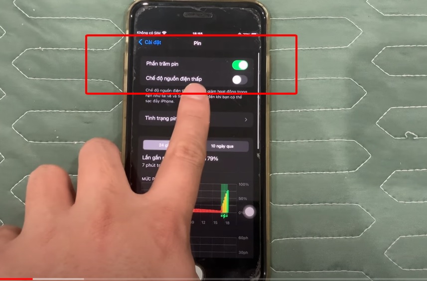 Khắc phục iPhone XS Max nhanh hết pin bằng cách bật chế độ nguồn điện thấp