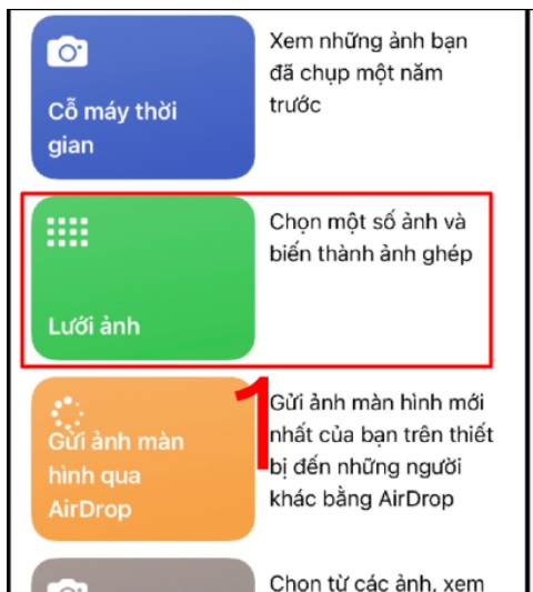 Cách cắt ghép ảnh trên iPhone