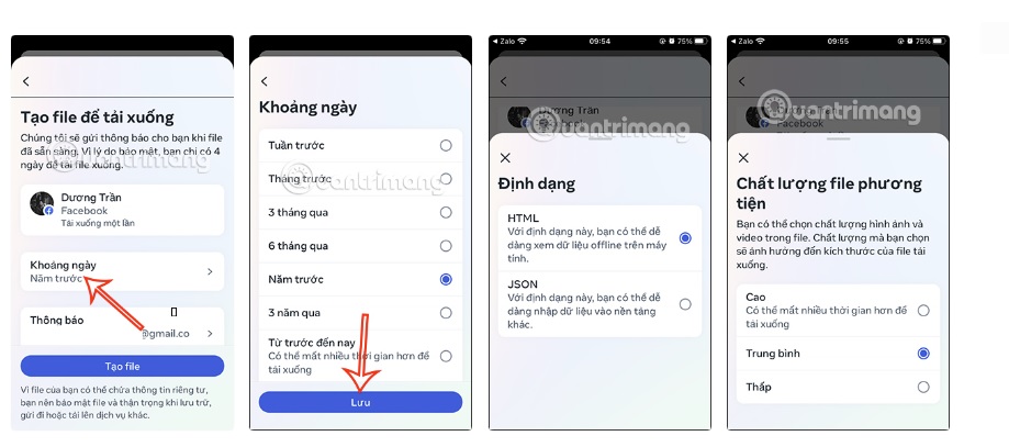 Hướng dẫn cách tải xuống file trên Facebook