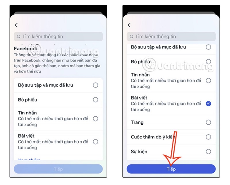 Hướng dẫn cách tải xuống file trên Facebook