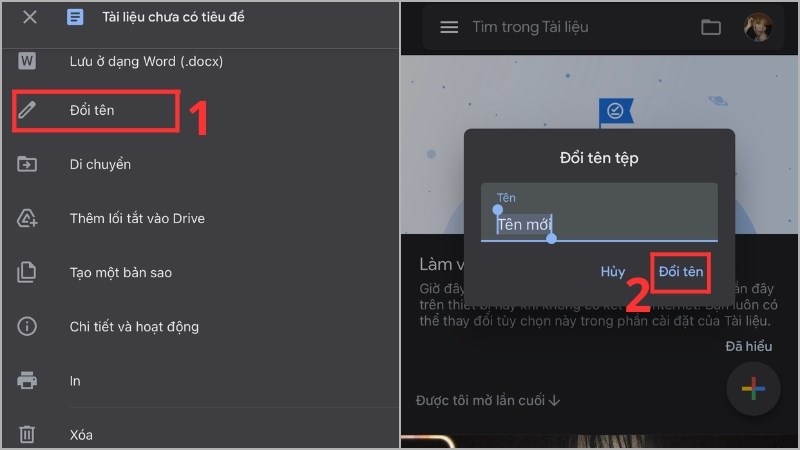Cách đổi tên File trên điện thoại