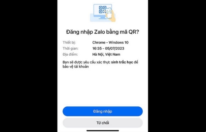 Cách theo dõi Zalo người khác bằng máy tính