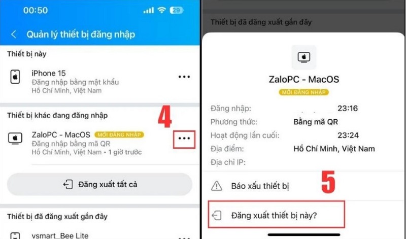 Cách theo dõi Zalo người khác bằng cách đăng nhập Zalo