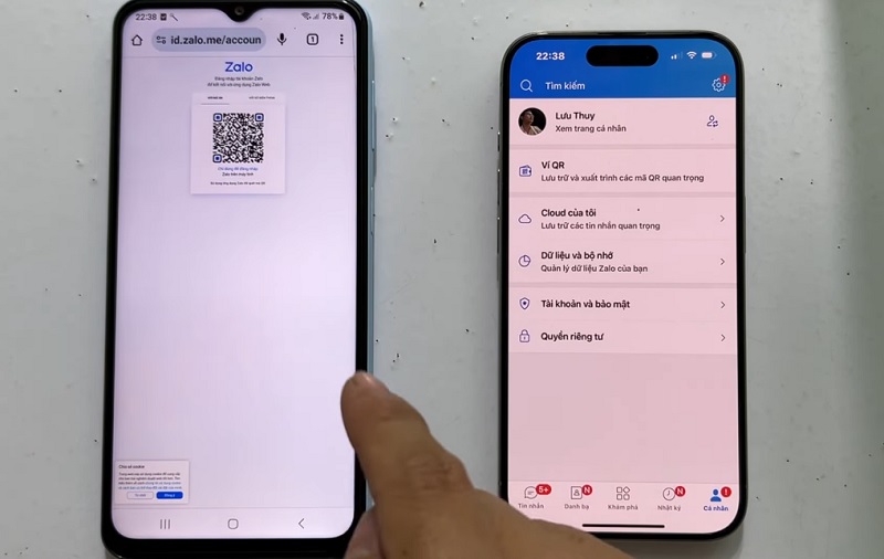 Cách đăng nhập Zalo trên 2 điện thoại cùng lúc