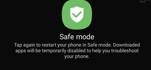 Khắc phục điện thoại Samsung sạc không vào pin bằng cách bật chế độ an toàn