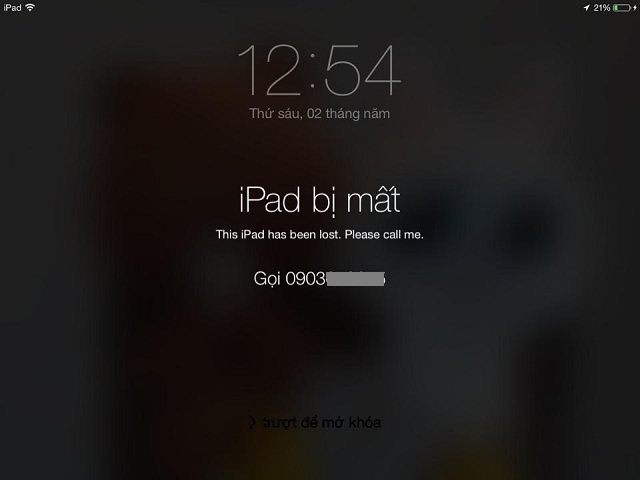 Cách khoá kích hoạt iPad trong các trường hợp khẩn cấp