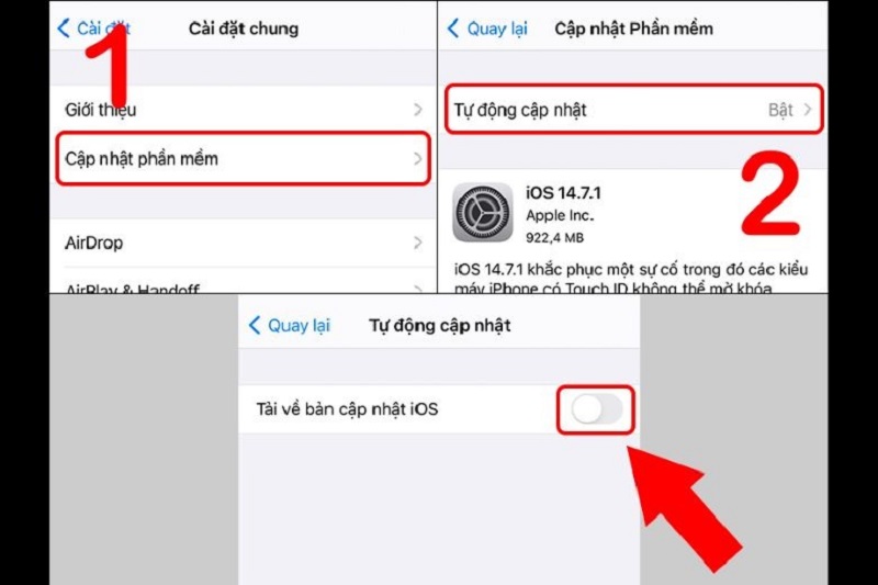 Khắc phục loa iPad bị nhỏ tiếng bằng cách cập nhật phần mềm trên iPad