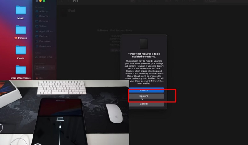 Quên mật khẩu iPad​