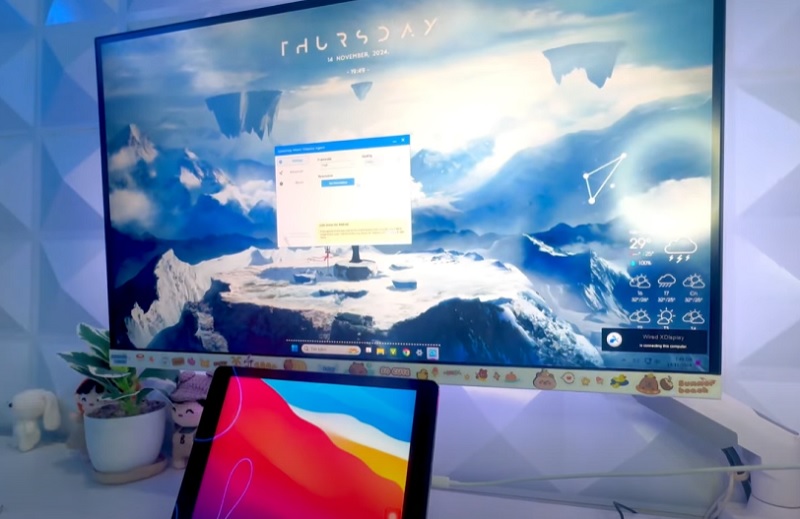 Biến iPad thành màn hình phụ trên Windows