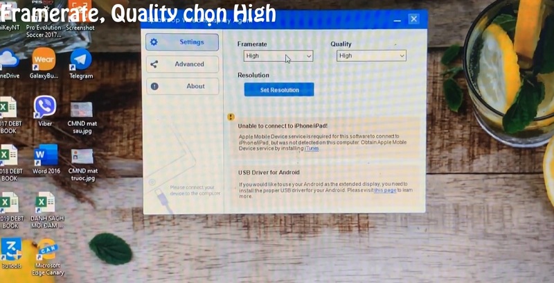 Biến iPad thành màn hình phụ trên Windows