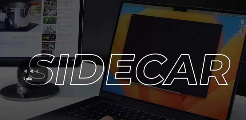 Dùng iPad làm màn hình phụ cho MacBook