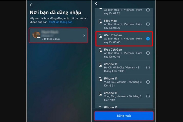 Cách đăng xuất Messenger trên iPad thông qua Macbook hoặc máy tính