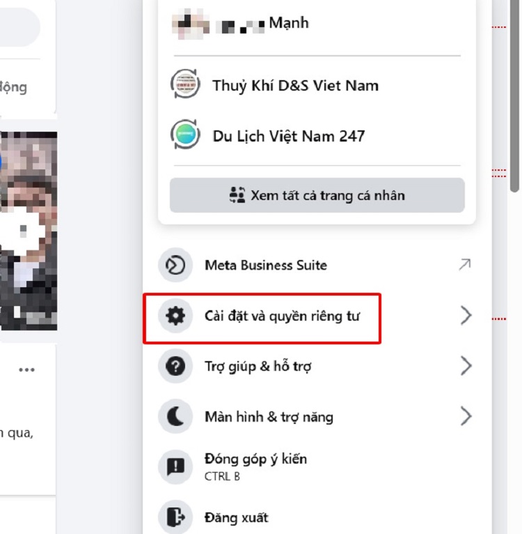 Cách đăng xuất Messenger trên iPad thông qua trình duyệt Website