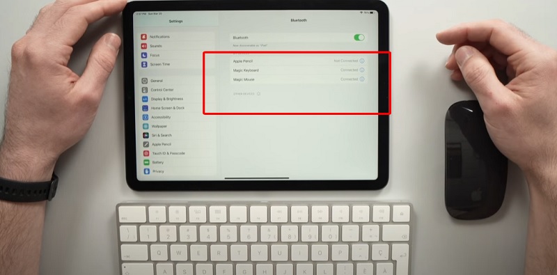 Cách kết nối bàn phím Bluetooth với iPad