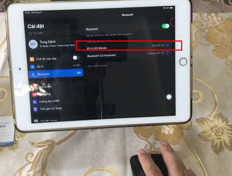 Hướng dẫn kết nối bàn phím và chuột với iPad