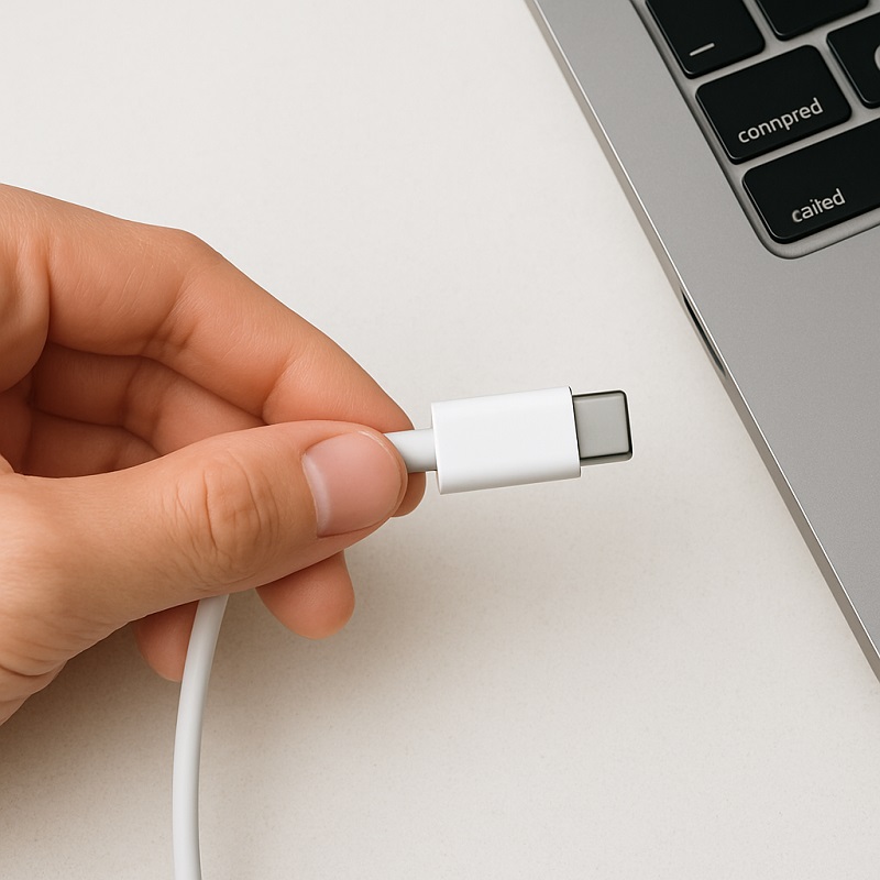 bảo vệ dây sạc Macbook Rút sạc khi không sử dụng