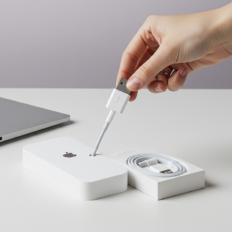 bảo vệ dây sạc Macbook Cất vào hộp khi không sử dụng