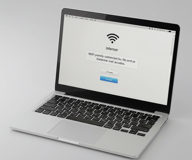 Macbook kết nối Wifi nhưng không vào được mạng