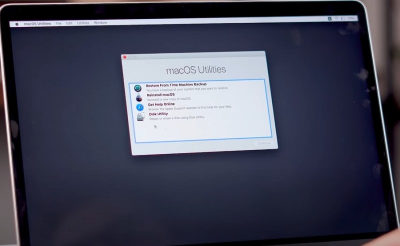 Sửa lỗi Macbook không lên màn hình bằng cách khởi động chế độ Recovery Mode