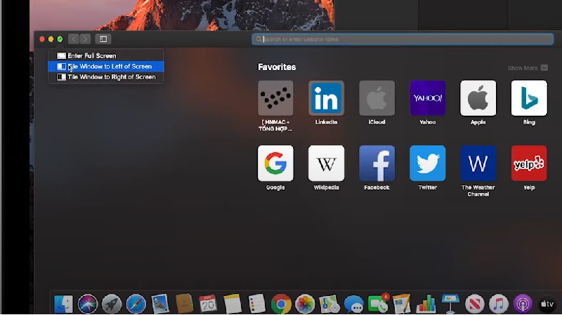 sử dụng 2 màn hình trên Macbook​ Hướng dẫn cách chia đôi màn hình trên Macbook