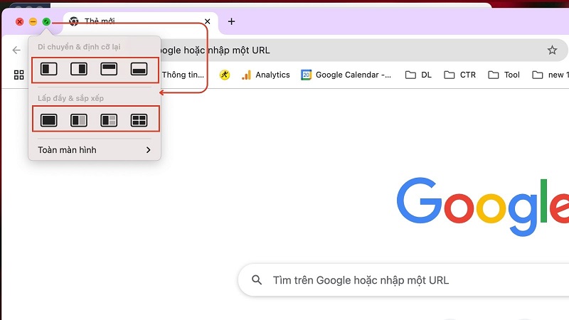 sử dụng 2 màn hình trên Macbook​ Hướng dẫn cách chia đôi màn hình trên Macbook