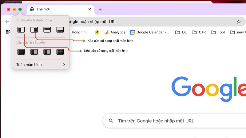 sử dụng 2 màn hình trên Macbook​ Hướng dẫn cách chia đôi màn hình trên Macbook
