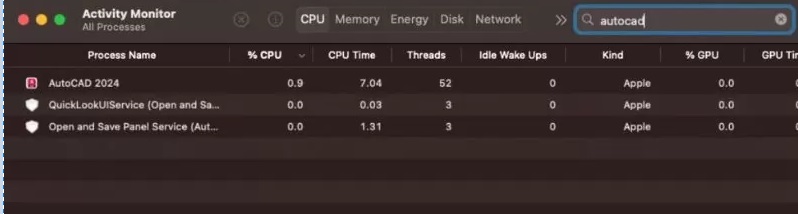 Cấu hình phù hợp để chạy Autocad trên Macbook