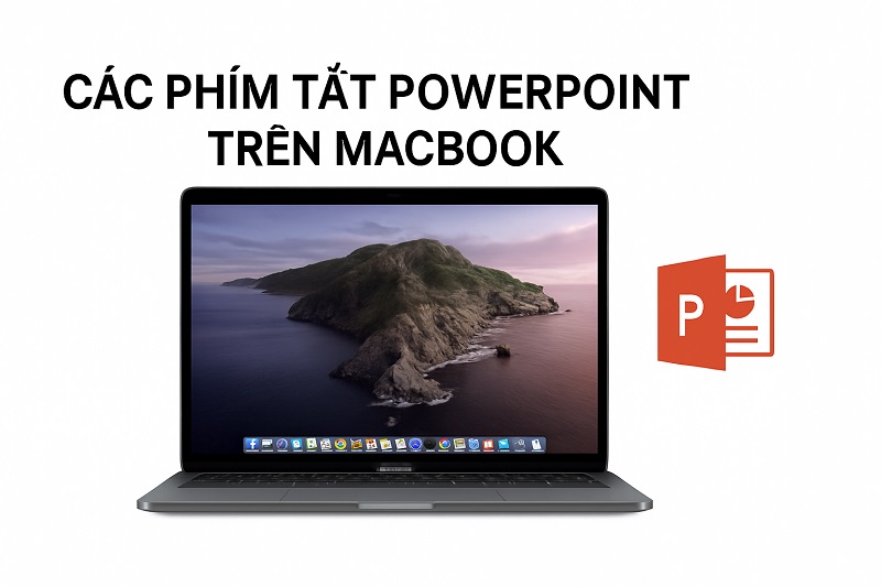Các phím tắt Powerpoint trên Macbook