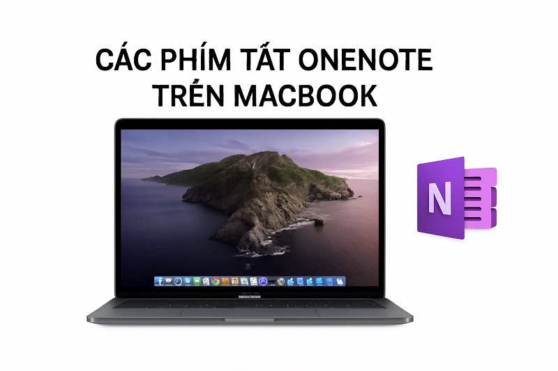 Các phím tắt OneNote trên Macbook