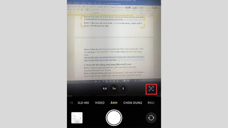 Cách scan ảnh bằng điện thoại​ bằng sử dụng App Tệp trên iPhone