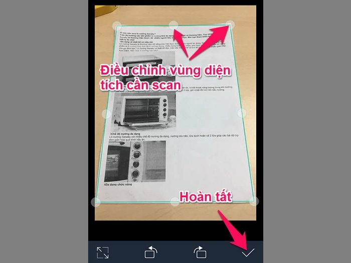 Cách scan bằng điện thoại bằng ứng dụng CamScanner