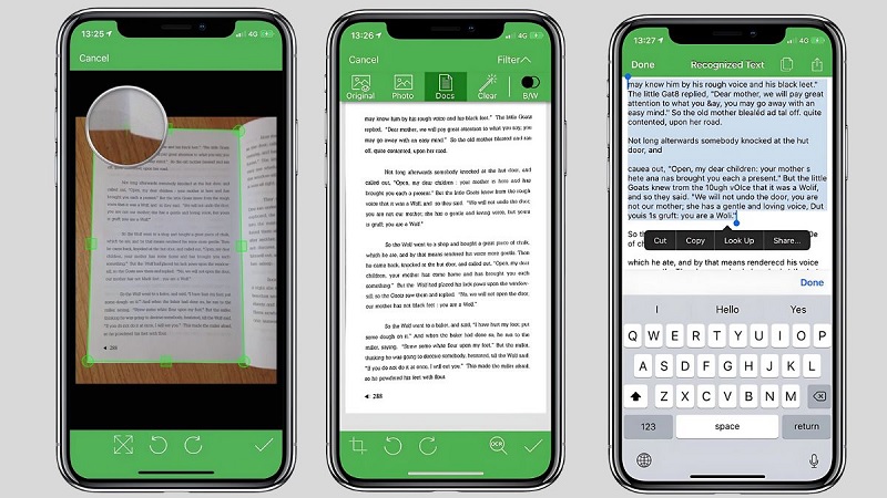 Cách scan ảnh bằng điện thoại​ bằng ứng dụng ứng dụng Clear Scan