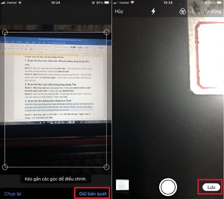 Cách scan trên iPhone bằng ứng dụng tệp