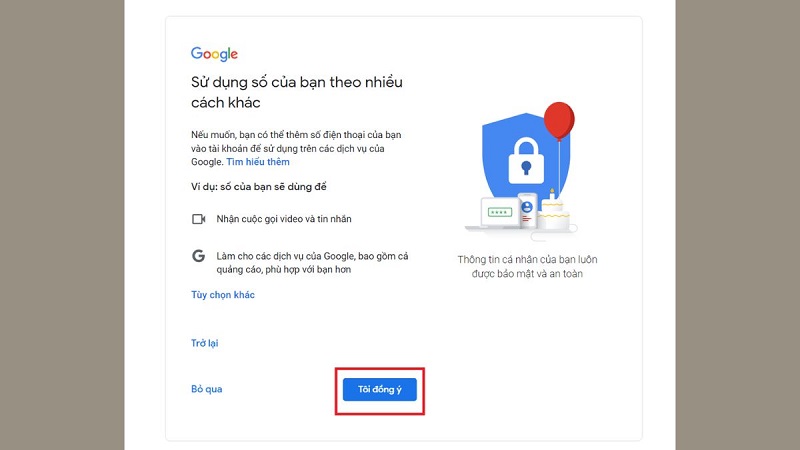 Hướng dẫn cách tạo Gmail bằng số điện thoại