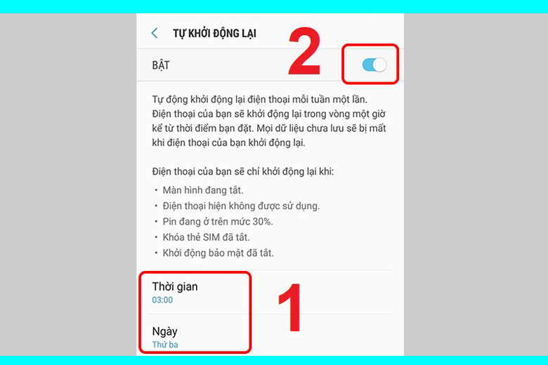 11 Cách mở nguồn điện thoại khi nút nguồn bị hư Samsung